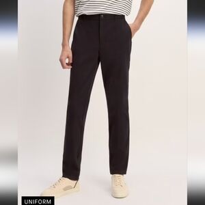 NWT EVERLANE the performance uniform chino slim fit pant 34×28